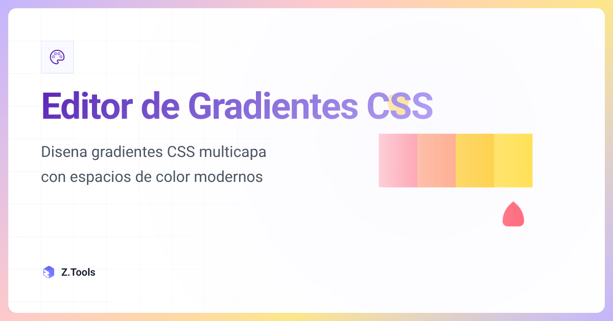 Editor de Gradientes CSS · Z.Tools