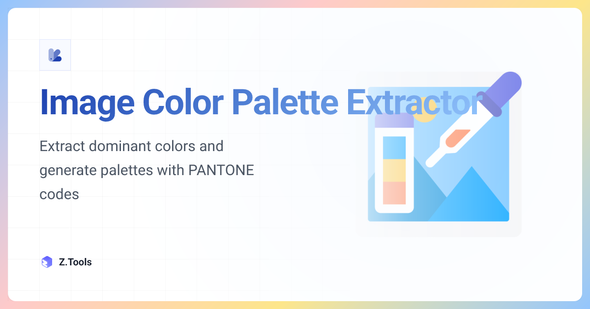 Image Color Palette Extractor Β· Z.Tools